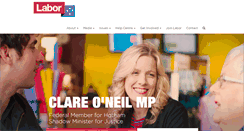 Desktop Screenshot of clareoneil.com